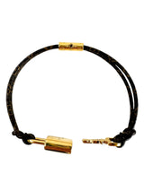 Louis Vuitton Gold Padlock Monogram Bracelet