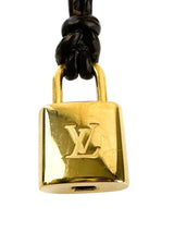 Louis Vuitton Gold Padlock Monogram Bracelet