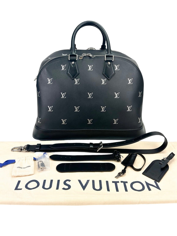 Louis Vuitton &  Pharrell Williams Black Alma Duffle