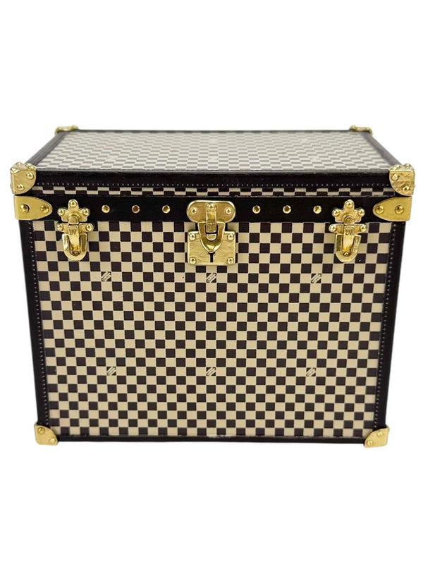 Louis Vuitton Beige Mini Malle Chapeaux Damier Jewerly Box