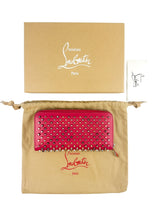 Christian Louboutin Pink Spikes Full Size Wallet