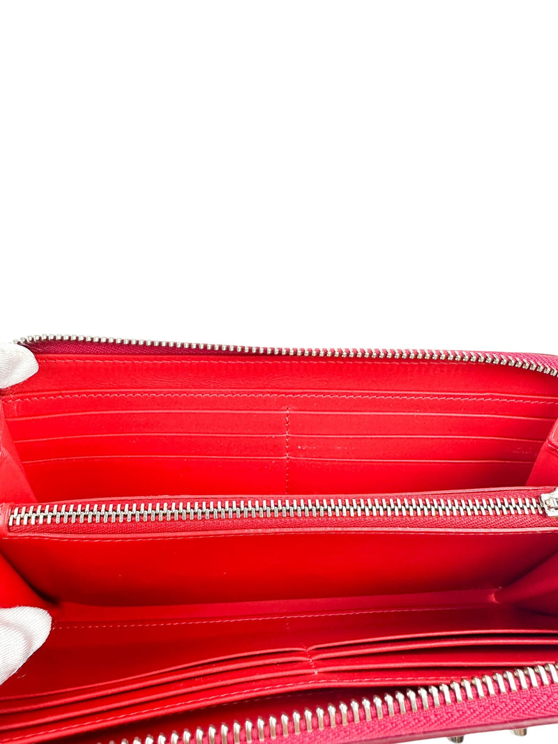 Christian Louboutin Pink Spikes Full Size Wallet