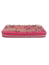 Christian Louboutin Pink Spikes Full Size Wallet
