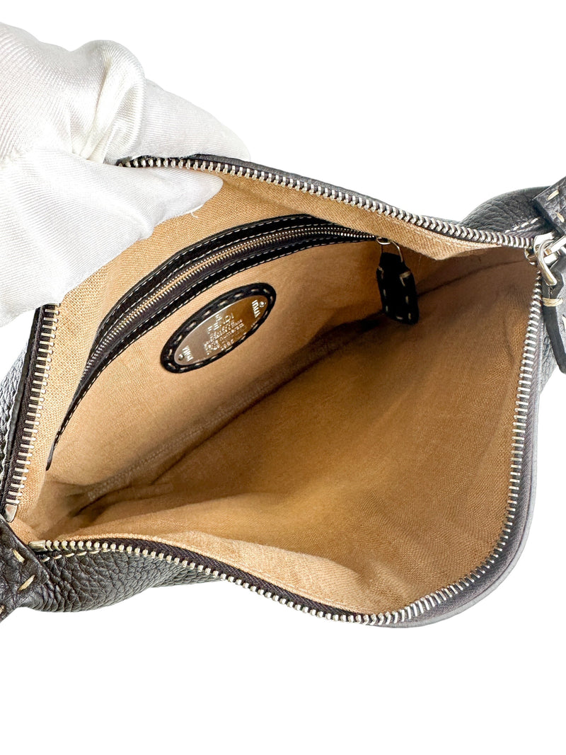 Fendi Brown Selleria Messenger Bag