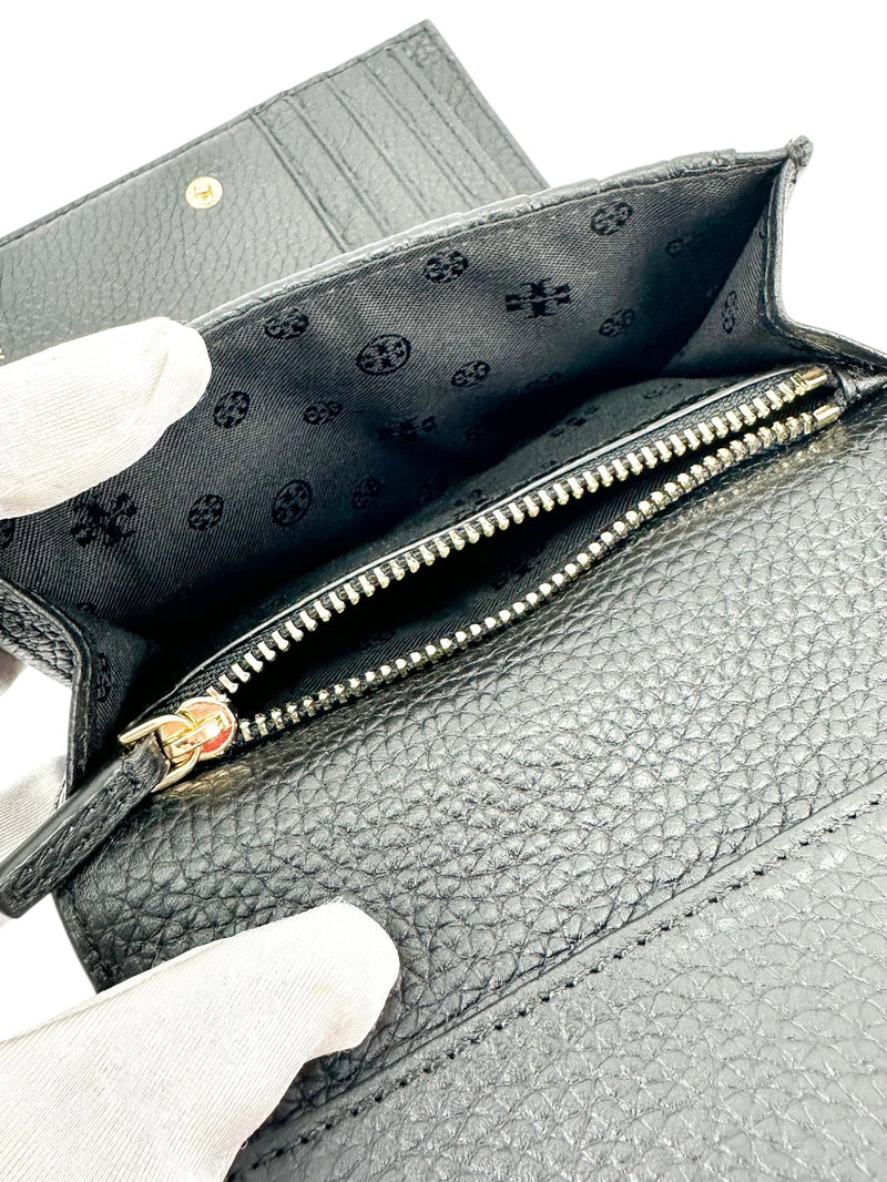 Tory Burch Black Thea Small Wallet