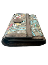 Gucci x Disney Brown Donald Duck Web GG Supreme Wallet Limited Edition