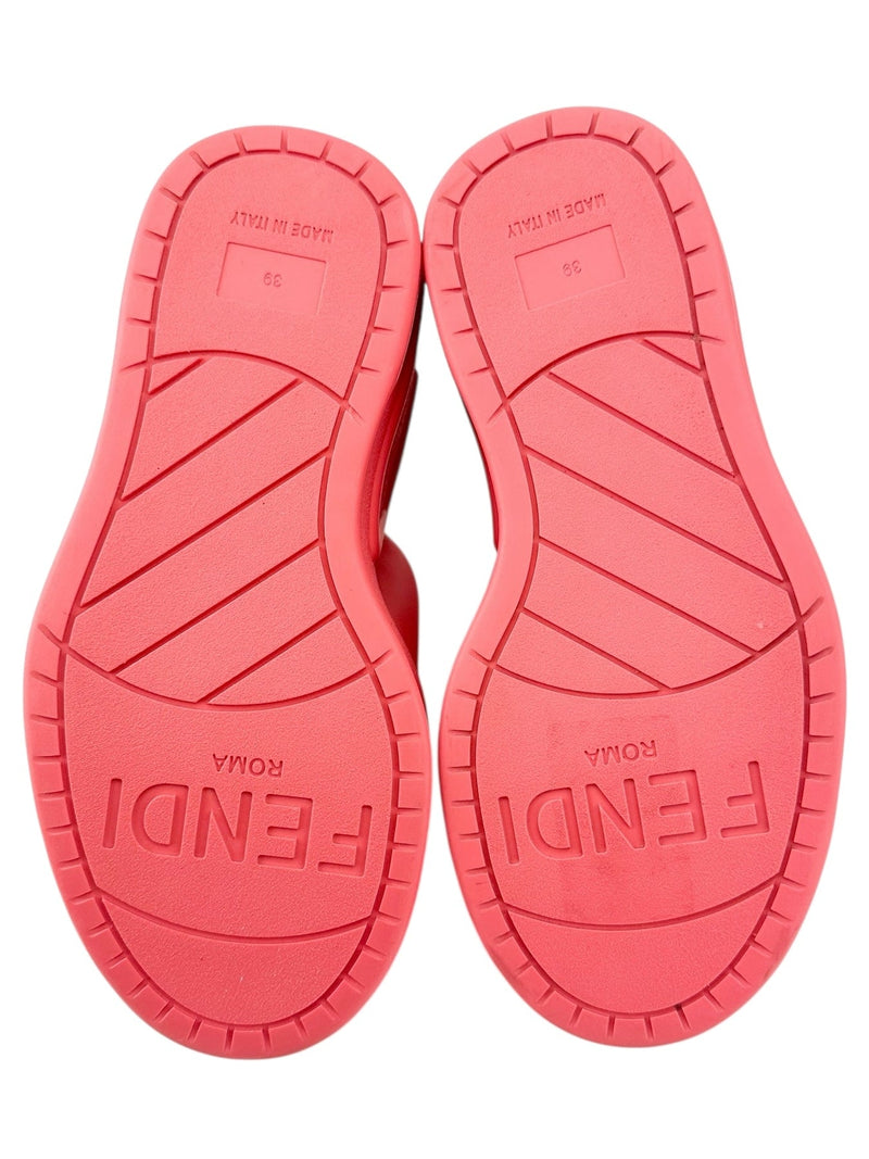 Fendi Coral Fashion Show Platform Sandals Size 39