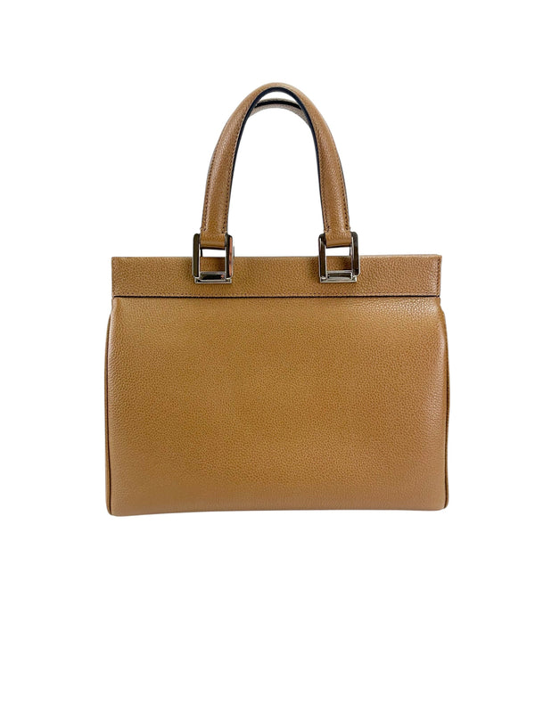 Gucci Brown Zumi Small Top Handle Bag