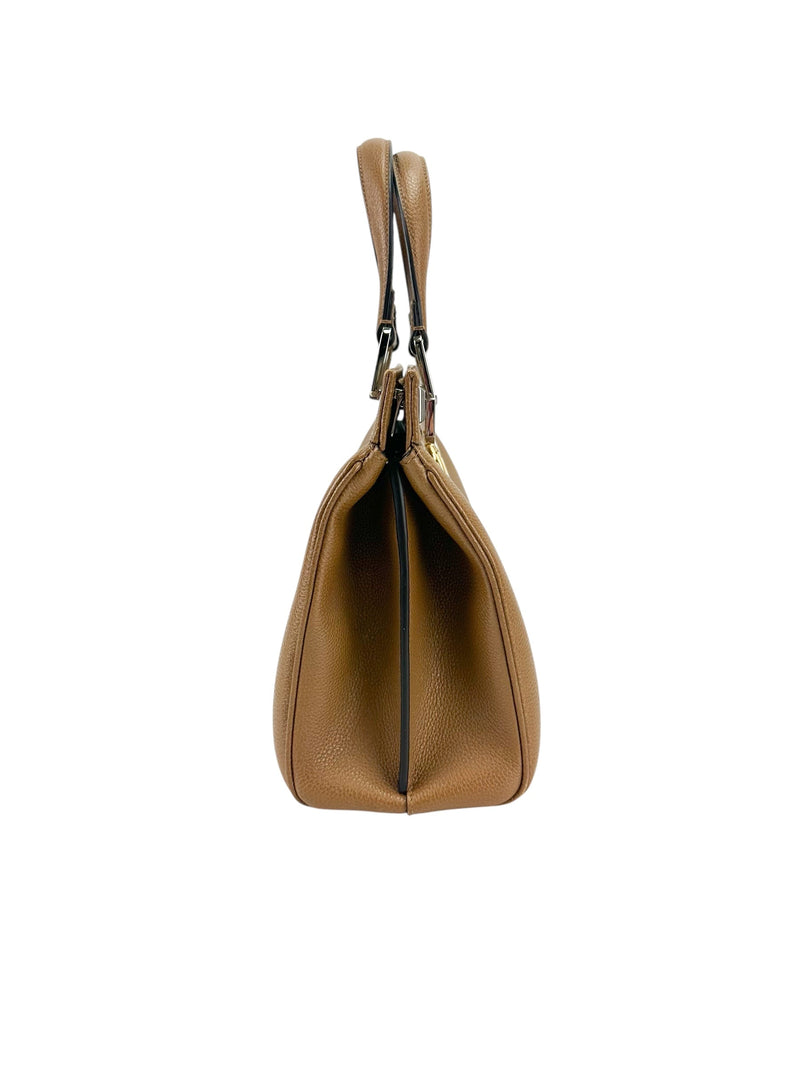 Gucci Brown Zumi Small Top Handle Bag