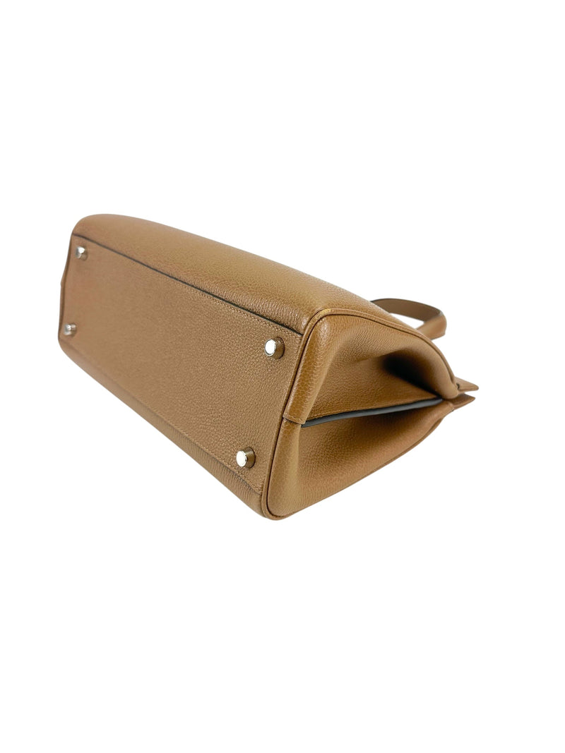 Gucci Brown Zumi Small Top Handle Bag