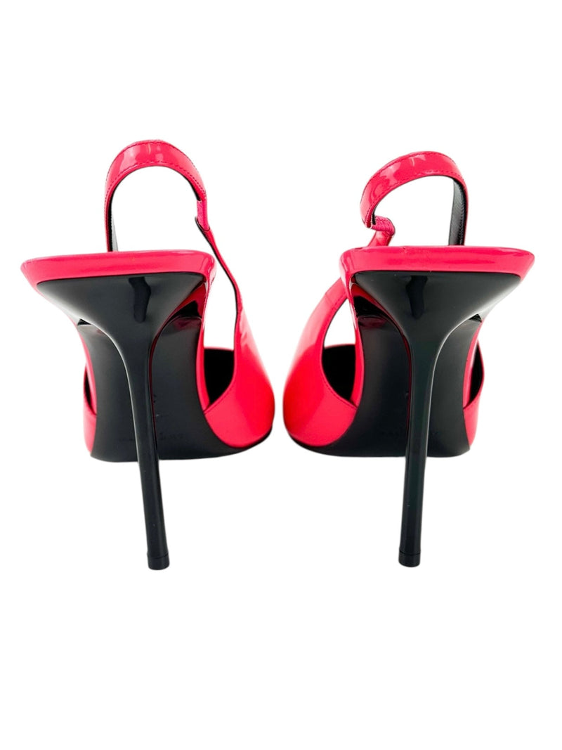 Saint Laurent Bright Pink Kiss Heels Size 39