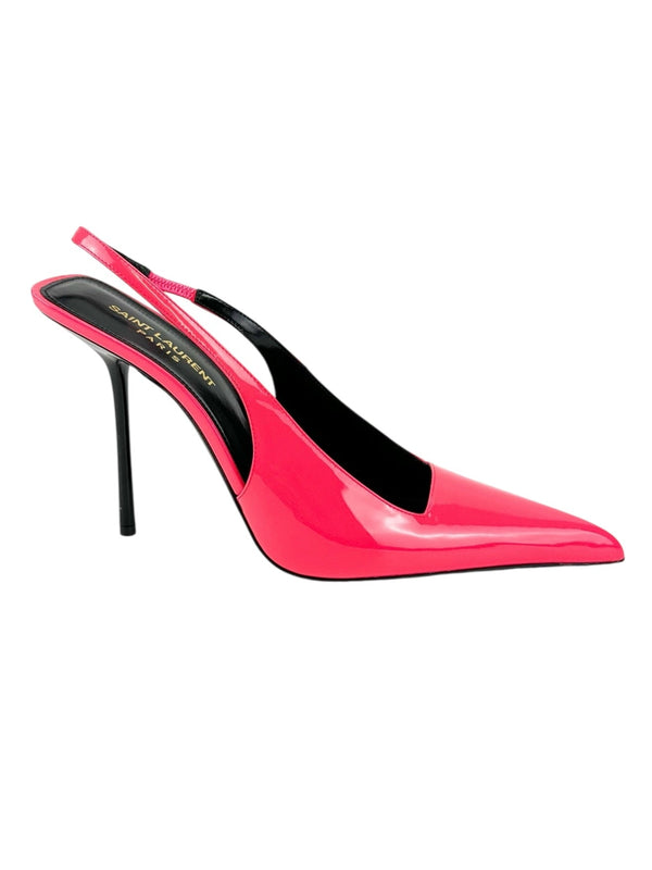 Saint Laurent Bright Pink Kiss Heels Size 39