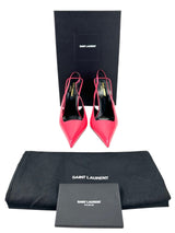Saint Laurent Bright Pink Kiss Heels Size 39