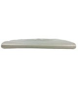 Chanel Silver Quilted Timeless CC Clutch