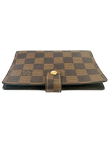 Louis Vuitton Brown Damier Ebene Agenda PM