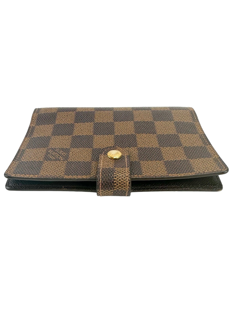 Louis Vuitton Brown Damier Ebene Agenda PM
