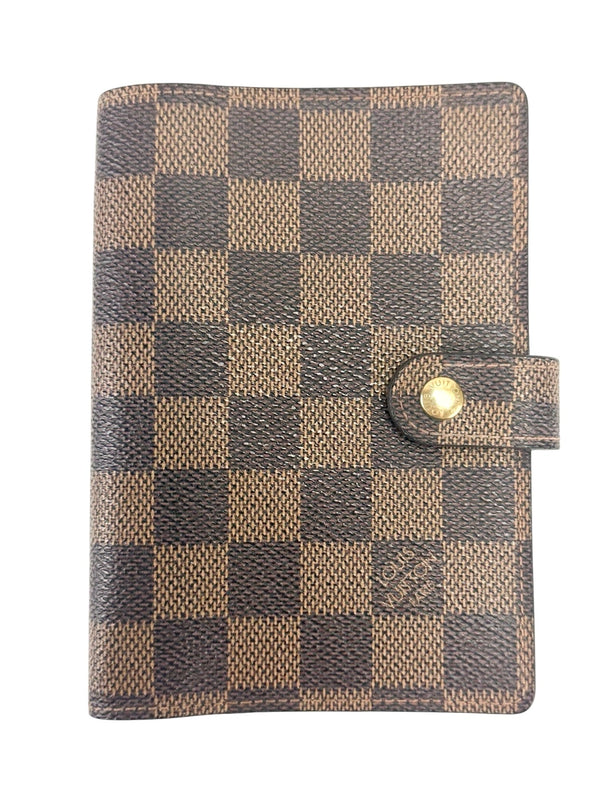 Louis Vuitton Brown Damier Ebene Agenda PM