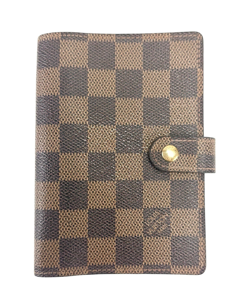 Louis Vuitton Brown Damier Ebene Agenda PM
