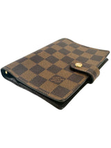 Louis Vuitton Brown Damier Ebene Agenda PM