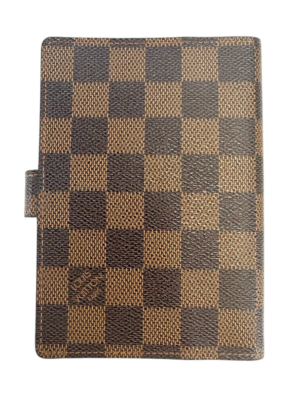 Louis Vuitton Brown Damier Ebene Agenda PM