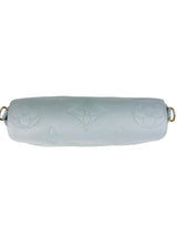 Louis Vuitton Blue Calfskin Bubblegram Wallet on Strap