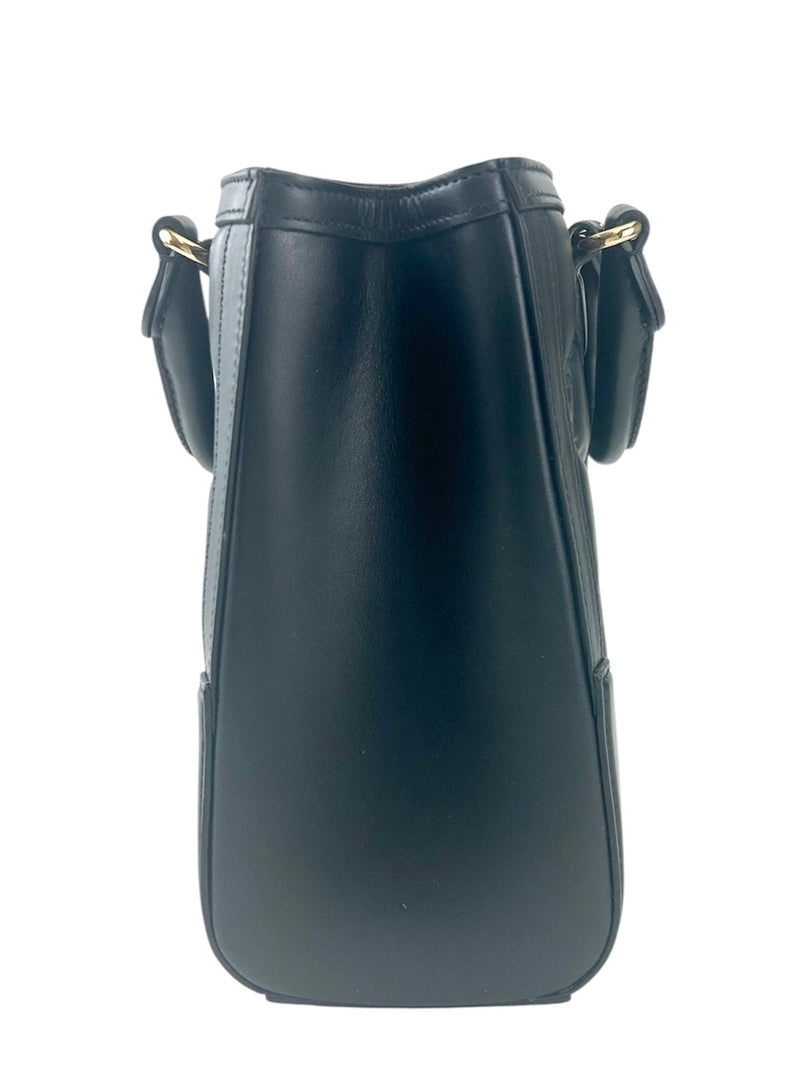 Gucci Black Small GG Matelasse Shoulder Bag