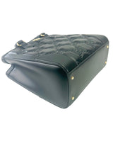Gucci Black Small GG Matelasse Shoulder Bag