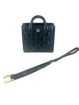 Gucci Black Small GG Matelasse Shoulder Bag