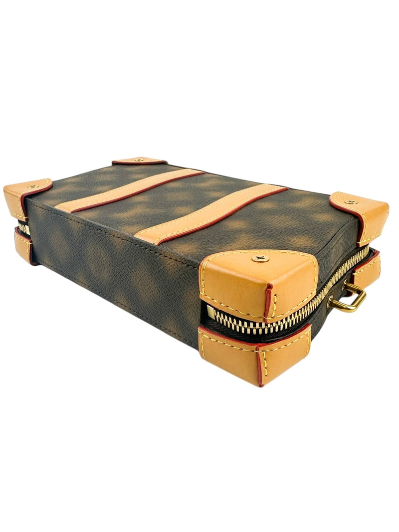 Louis Vuitton Brown Blurry Trunk PM