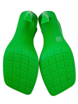 Bottega Veneta Green Jimbo Rubber Heeled Sandals Size 38