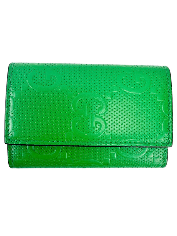 Gucci Green GG Key Case