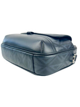 Christian Dior Black & Blue Diamond Hit Road Messenger Bag