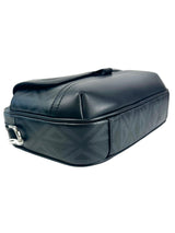 Christian Dior Black & Blue Diamond Hit Road Messenger Bag