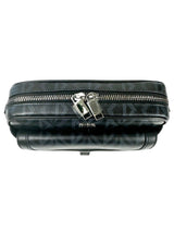 Christian Dior Black & Blue Diamond Hit Road Messenger Bag