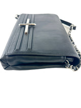 Roberto Cavalli Black Shoulder Bag