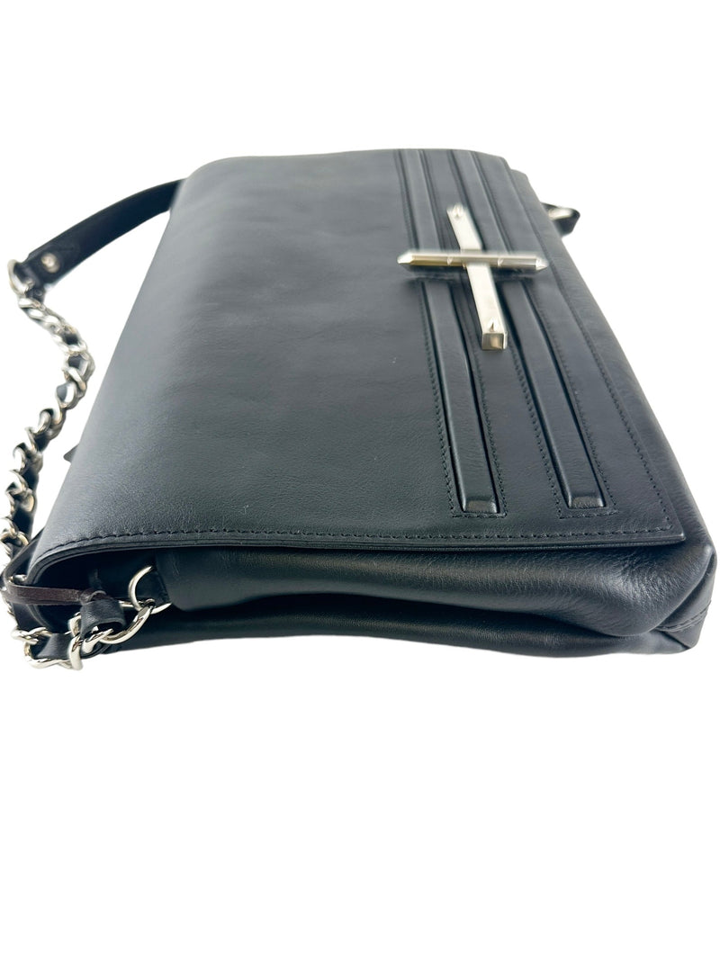 Roberto Cavalli Black Shoulder Bag