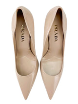 Prada Beige Calzature Point Toe Pumps Size 39