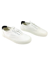 Saint Laurent White Canvas Sneakers Size 39.5