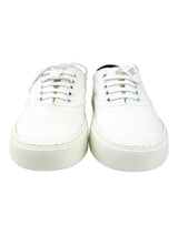 Saint Laurent White Canvas Sneakers Size 39.5