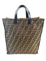 Fendi Brown Zucca Tote