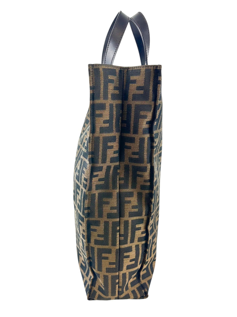 Fendi Brown Zucca Tote