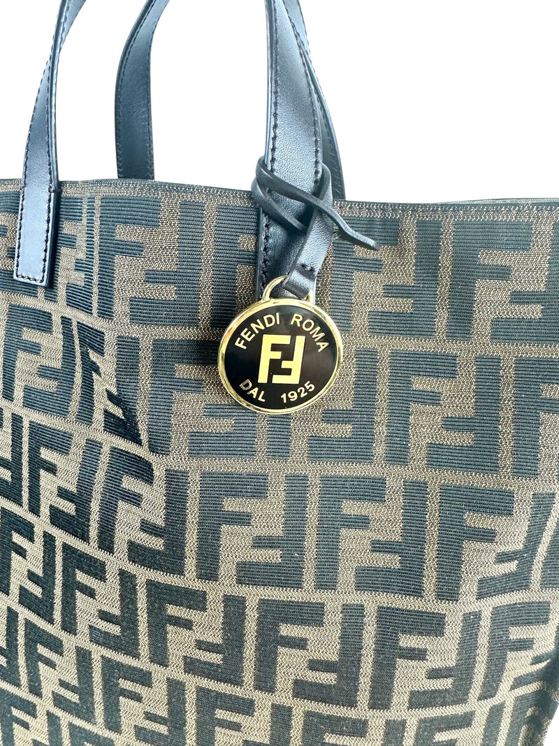 Fendi Brown Zucca Tote