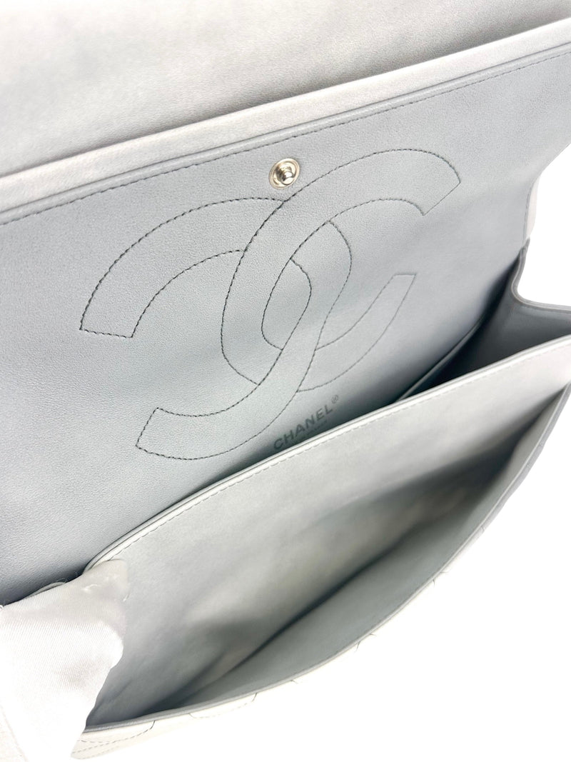 Chanel Silver Degrade Reissue 2.55 227 Shoulder Bag
