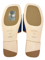 Burberry Blue Denim Carolyn Sandals Size 38