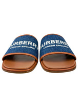 Burberry Blue Denim Carolyn Sandals Size 38