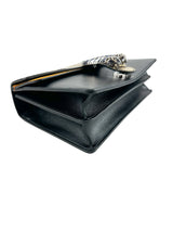 Gucci Black Dionysus Snake Print Shoulder Bag
