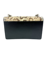 Gucci Black Dionysus Snake Print Shoulder Bag
