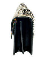 Gucci Black Dionysus Snake Print Shoulder Bag