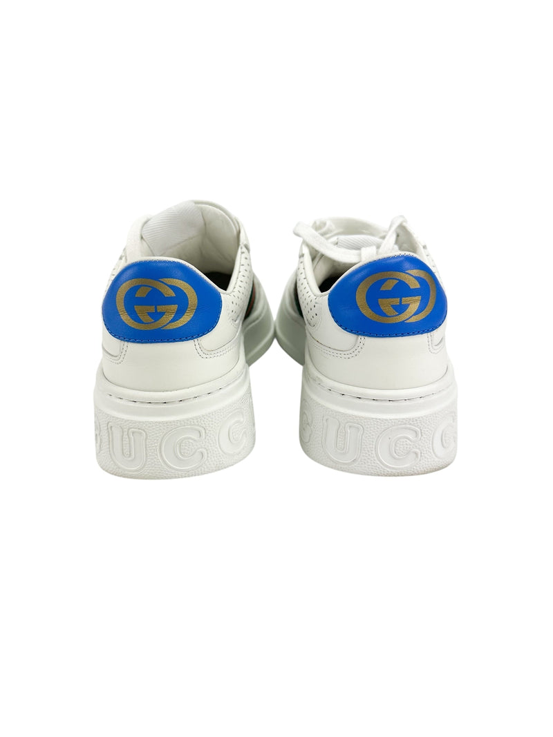 Gucci White Chunky GG Sneakers Size 38