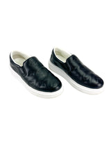 Louis Vuitton Black Beverly Hills Slip on Sneakers Size 7.5